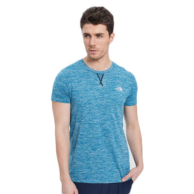 

North The North Face spring&summer 2019 new mens outdoor wild casual bottoming round neck T-shirt NF0A3RKR blue L