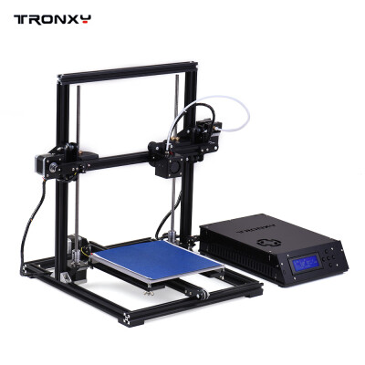 

TRONXY X3 Desktop 3D Printer Kit DIY Self Assembly Auto Leveling Large Printing Size 220 220 300mm with LCD Screen 8GB Memory