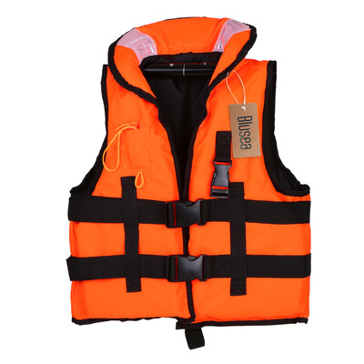 

Blusea Children Life Jacket Vest Kayaking Boating Swimming Safety Jacket Waistcoat 77lbs Capacity for Kids