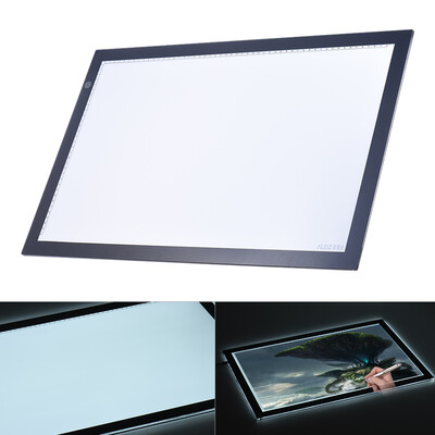 

A2 LED Light Box Drawing Tracing Tracer Copy Board Table Pad Panel Copyboard with Memory Function Stepless Brightness Control for
