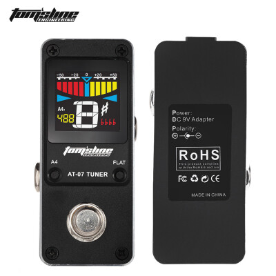 

AROMA AT-07 Mini Chromatic Tuner Effect Pedal Mini Single Electric Guitar Effects