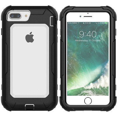 

MOONCASE Apple iPhone 66s Sliding Grieff Mobile Shell Series - Black Transparent