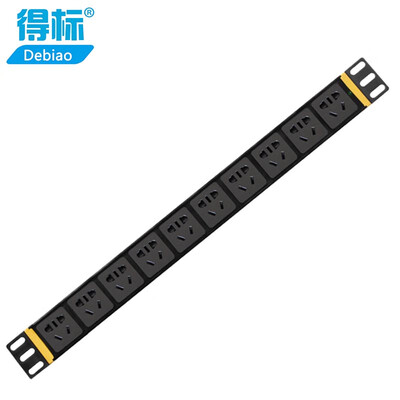 

Won pdu cabinet socket air conditioning plug-in board plug row GB hole 16A indicator 10 GL-8110