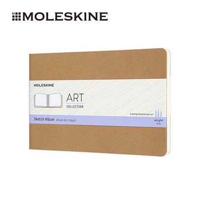 

MOLESKINE kraft paper color sketchbook hand-painted sketch book CAHIER art series large hard surface pure white page 6789