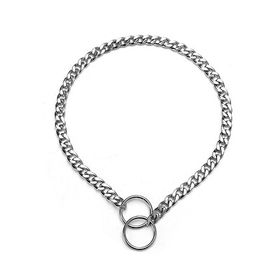 

Fantasy bubble pet dog P chain flat chain snake chain metal dog collar small medium&large dog chain training dog chain collar collar