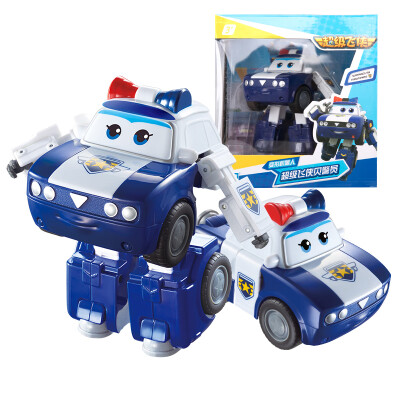 

Audi double diamond AULDEY super flying man puzzle big deformation robot - Bay police officer 730233 children toy boy girl birthday gift