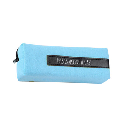 

Simple English Letter Pencil Pen Case Fresh Style Cosmetic Makeup Bag Purse Students Stationery Storage Pouch School Supplies