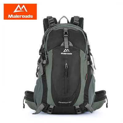 

Maleroads 40L Outdoor Sports Backpack Hiking Camping Water Resistant Nylon Travel Luggage Bike Rucksack Bag