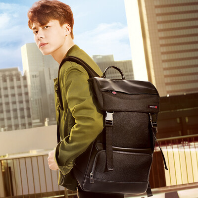 

Samsonite Samsonite backpack trend fashion backpack business casual men bag tide computer bag DV509008 black