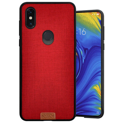 

NOZIROH Case for Xiaomi Mi Mix 3 Cover Fabric Cases Vintage Cloth Jeans