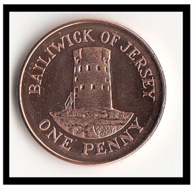 

20mm Bailiwick Of Jersey 1 Penny Coin British