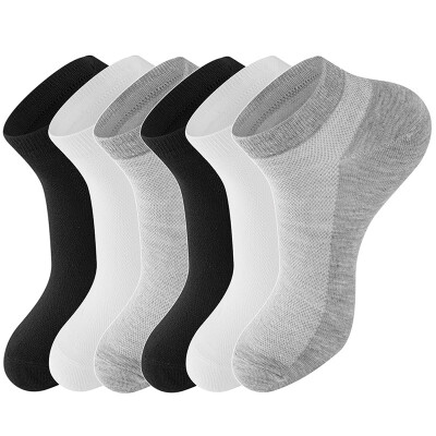 

LifeWheel Men Mesh Breathable Cotton Casual Athletic Summer Short Socks