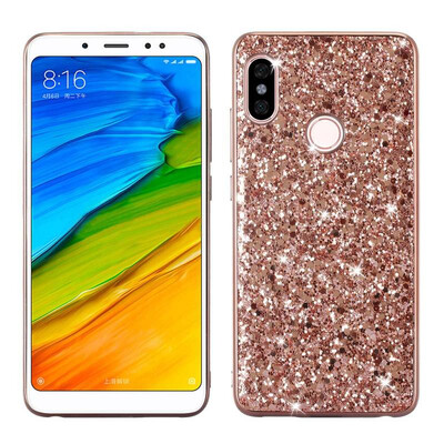 

MOONCASE Millet Red Rice Note 5 Pro Glitter TPU-Rose Gold