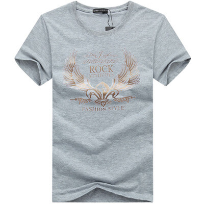 

Newest 2019 Summer Men T-shirt Fashion Brand Logo Print Cotton T shirt Men Trend Casual Short sleeve Tshirt Tops tee