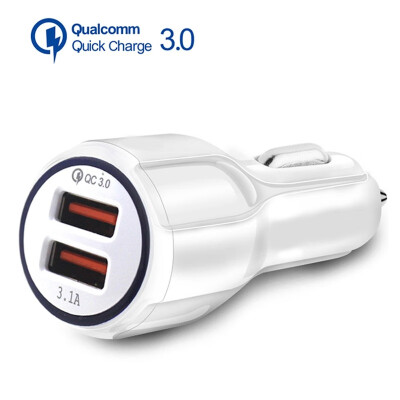 

31A QC 30 Dual USB Quick Charging Car Charger