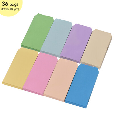 

195 85cm 77 33inches Vivid Color Mini Envelopes Card Pocket Non-Adhesive Serrated Flap Multi-Purpose Envelope for Home