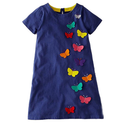 

Vestidos Girls Summer Dress 2018 Brand Animal Unicorn Princess Dress Children Costume for Kids Clothes Flamingo Baby Dress 1-6T