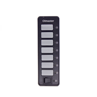 

OImaster 7-Port USB 30 HUB Portable HUB HUB with Power Switch
