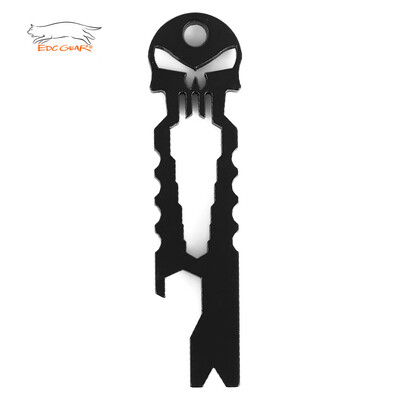 

EDCGEAR Skull Stainless Steel Portable Multifunctional Crowbar Survival Pocket Tool