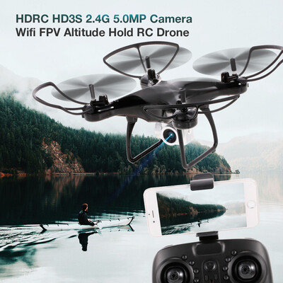 

HDRC HD3S 24G 50MP Camera Wifi FPV Altitude Hold RC Quadcopter