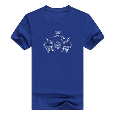 

Funny Gamer Gifts D20 Dice Carpe DM Juniors Men s T-Shirt