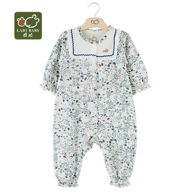 

LABI BABY flower lace full open jumpsuit LRABE14802