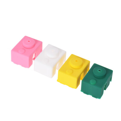 

4pcs V6 PT100 Hotend Block Silicone Cover Sock 25 18 15mm 3D Printer Parts