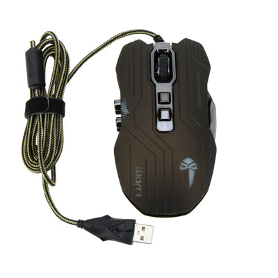 

3200 DPI Optical 9D Buttons Wired Gaming Mouse Mice LED Programmable for Pro Gamer