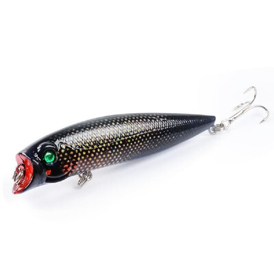 

Artificial Top Water Fishing Lure 3D Eyes Hard Popper Lures