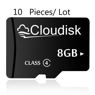 

10pack Cloudisk Micro SD Card 8GB Memory Card MicroSD 8 GB