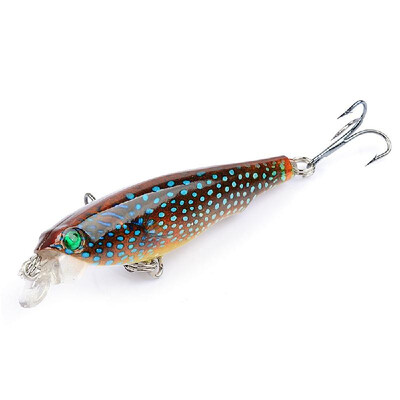 

Minnow Fishing Lure 3D Eyes Fishing Artificial Hard Minnow Bait