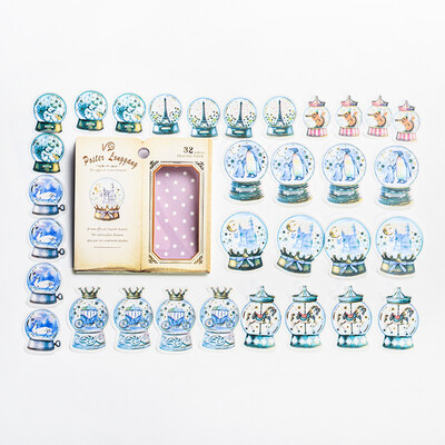 

Japanese Vintage Cat Cute Diary Journal Paper Flower Stickers Flakes Scrapbooking Stationery Teacher School Supplies