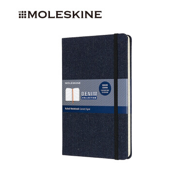 

MOLESKINE notebook business office stationery notebook denim capsule series hard surface large horizontal hand account dark denim 6277