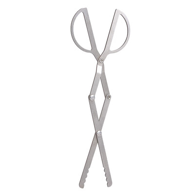 

Portable Folding Log Grabber Tweezers Tongs for Wood Stove Outdoor Camping Hiking
