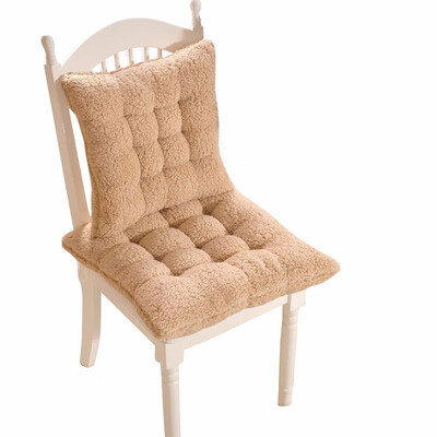 

40cm50cm Seat Cushion Lambswool Thicker Soft Warm Winter for Office Home Chair Square Cushion