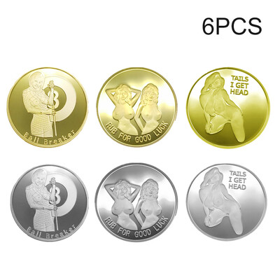

Russian Sexy Gold Silver Coin Sexy Woman Luck Collection Arts Gifts Commemorative Decoration Coin
