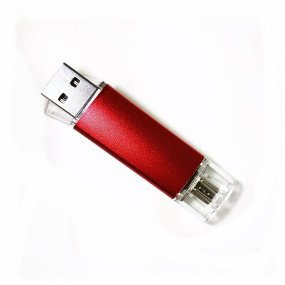 

Flash driver 64GB USB 20 OTG flash drive dual smartphone computer micro USB