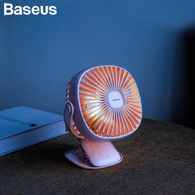 

Baseus Mini USB Fans USB Rechargeable Air Cooling fan Portable Desktop Office Fan for Home Office Student Dormitory Bedside