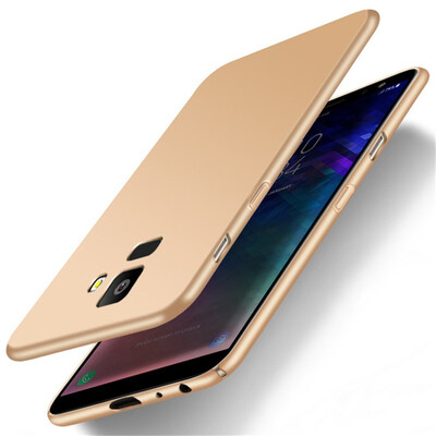 

Goowiiz Phone Case For Samsung Galaxy J2 Pro J4 J6 J8 2018 Luxury Ultra-thin Hard Plastic Matte PC Cover Protection