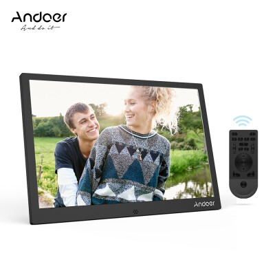 

Andoer 12inch LED Digital Photo Frame 1280 800 Resolution Support 1080P Video Random Play Aluminum Alloy with Remote Control C