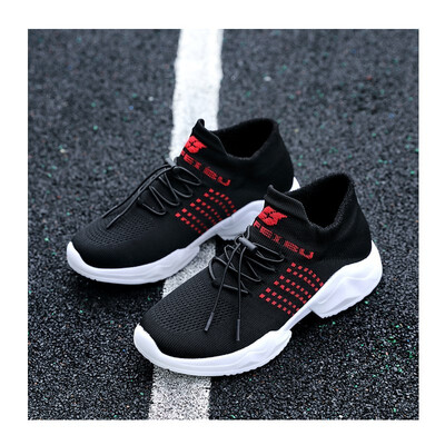 

2018 Korean version of the new socks shoes womens trend of comfortable thick-soled old womens shoes pink soft sister sports shoe