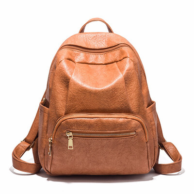 

Obstine 2018 Multifunctional Backpack Female Black Backpacks for Women with Zipper High Quality Schoolbag Back Pack Rucksack