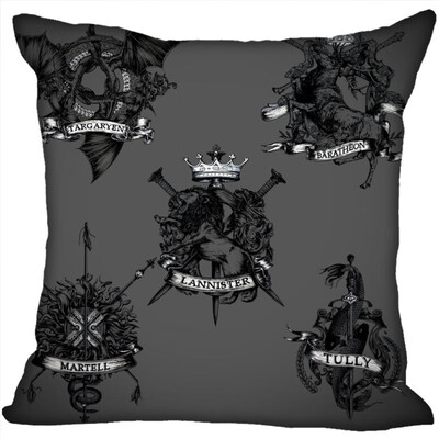 

Game Of Thrones Pillow Case High Quality New Years Pillowcase Wedding Decorative Pillow Cover Gift For Children 35x35CM