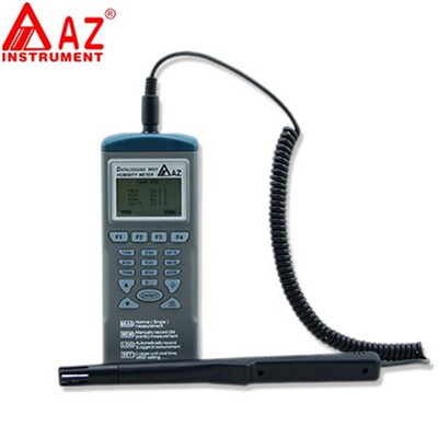 

AZ9651 High precision temperature&humidity recorder Handheld loggers with RS232 software variety of measurement modes