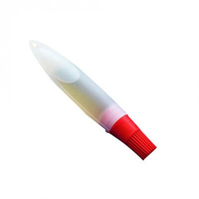 

Heat Resist Silicone Oil Bottle Pen Tube Brush BBQ Kitchen Barbecue Grill Tool