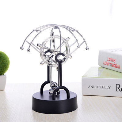 

Creative electric Ferris wheel celestial body wiggler automatic parachute fan permanent instrument table top decoration