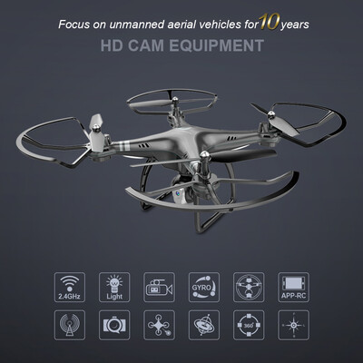 

Dongmingtuo X8 FPV 24G 480P Camera Wifi FPV Drone Altitude Hold RC Quadcopter Gift for Trainer&Beginner