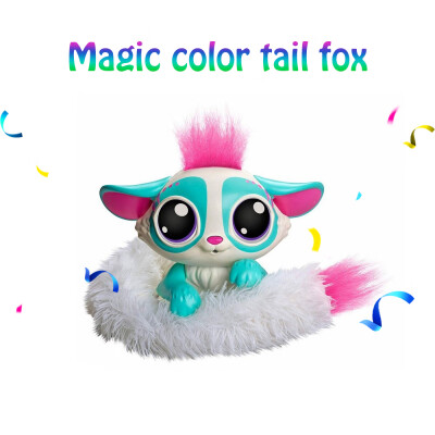 

Children Gift Surprise Rainbow Tails Dolls Glowing Eyes Quirky Sounds&Phrases Doll