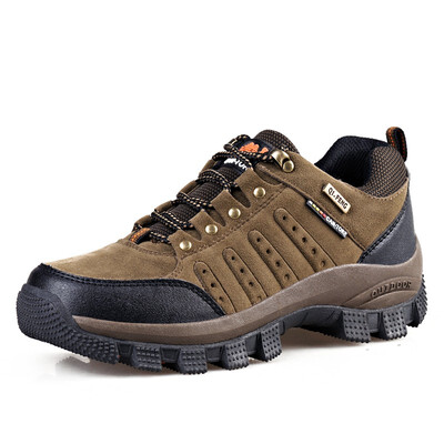 

Military Tactical Boots For Men Leather Waterproof Round Toe Sneakers Mens Combat Desert Casual Shoes Plus Size 36-47