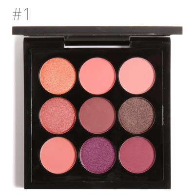 

Portable compact nine-color eye shadow waterproof&durable